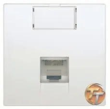Panasonic Viko CAT5 STP Priz Siyah Siyah 1 Modül 90801029