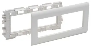 Panasonic Viko Kanal Montaj Çerçeve 4 Modül Siyah 4 Modül 90801081