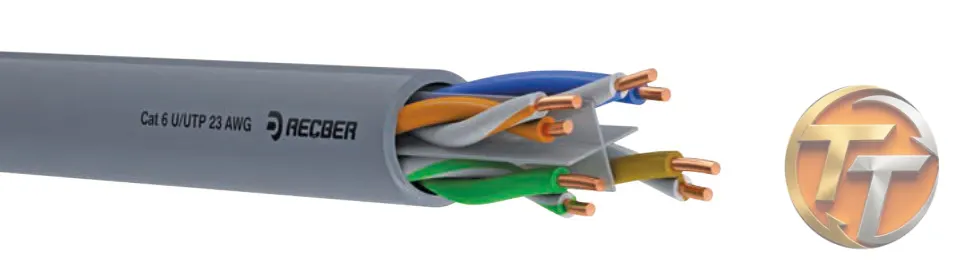Reçber Kablo SL200 SF/U24 Category 5e SF/UTP 4x2x24AWG Euro-Class Eca 505003