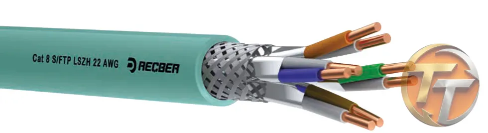 Reçber Kablo SL900 S/F23 LSZH Category 7 S/FTP 4x2x23AWG Dca-s1a,d2,a1 507001