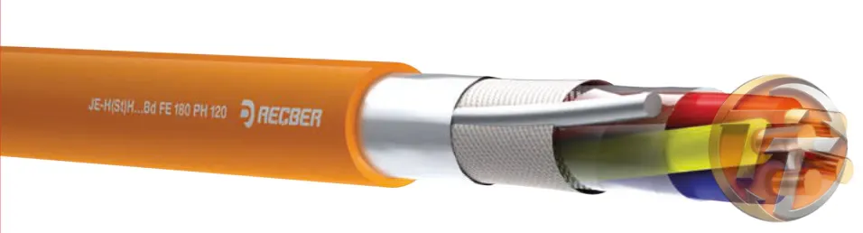 Reçber Kablo JE-H(St)H…Bd FE180 PH120 2x2x0,80mm+0,80mm 112051