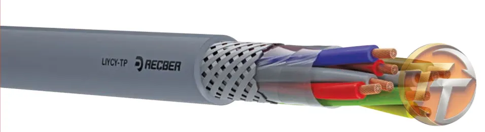 Reçber Kablo LIYCY Tp 2x2x0,50mm2 211086