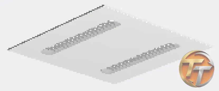 Pedaş Senna 35W Sıva Altı LED Panel