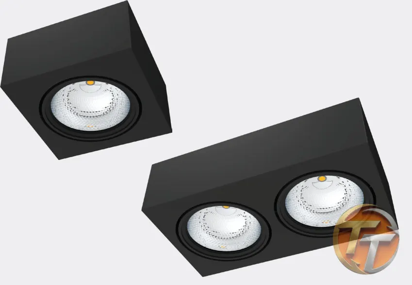 Pedaş Mega 20W Sıva Üstü LED Spot 4203-223-00