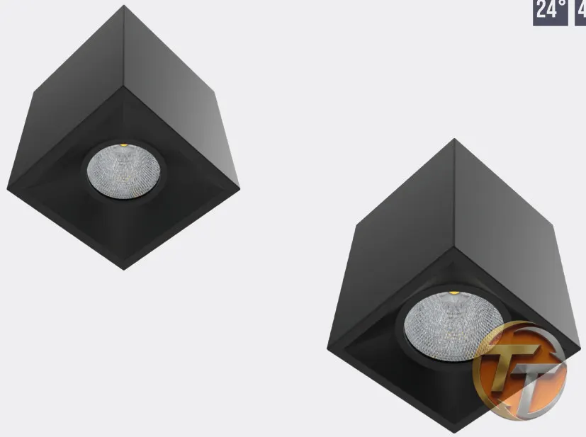 Pedaş Rumba 10W Sıva Üstü LED Spot 4218-123-00