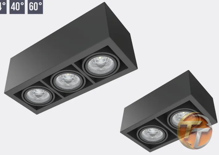 Pedaş Samba 40W Sıva Üstü LED Spot