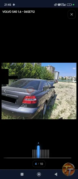 2004 Volvo S40 1.6 benzinli çıkma parça için arayın