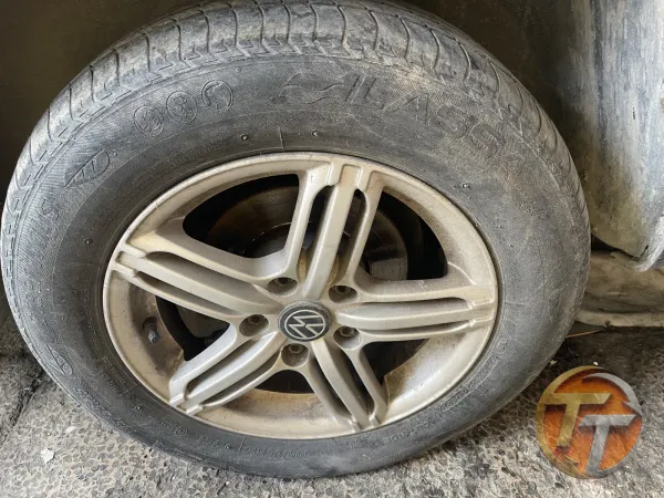 VOLKSWAGEN CADDY ÇELİK JANT LASTİK 4 LÜ TAKIM ORJİNAL HATASIZ