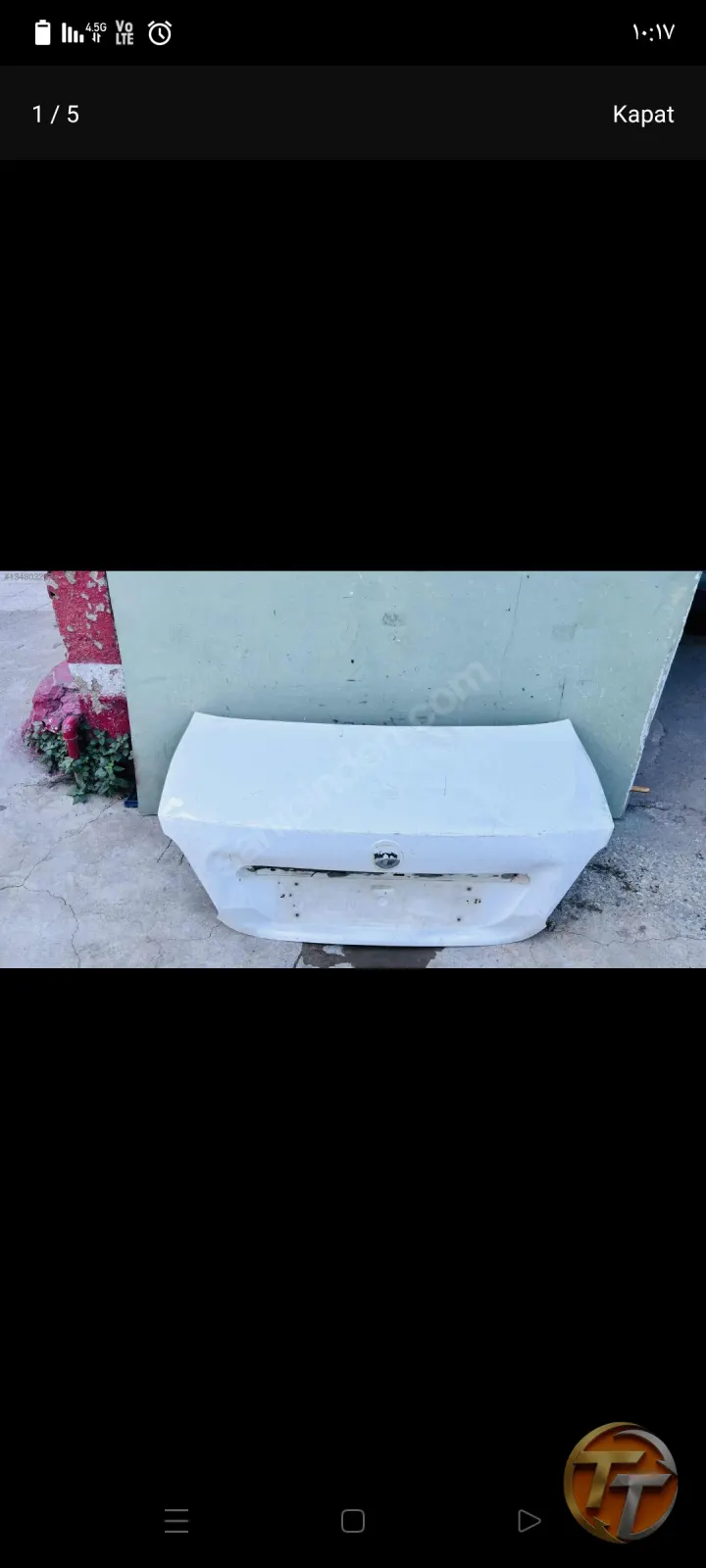 fiat linea arka bagaj kapağı çikma original