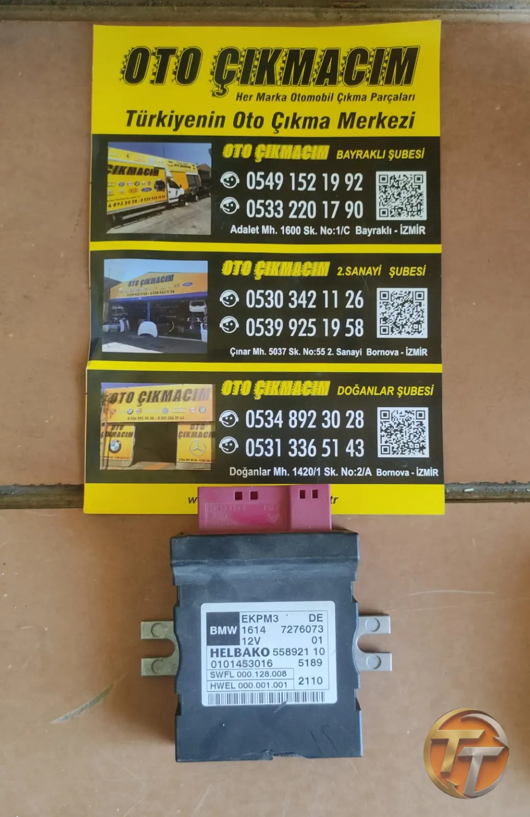 BMW 567 X3 F10F12F01F25 YAKIT POMPA BEYNI 7276073