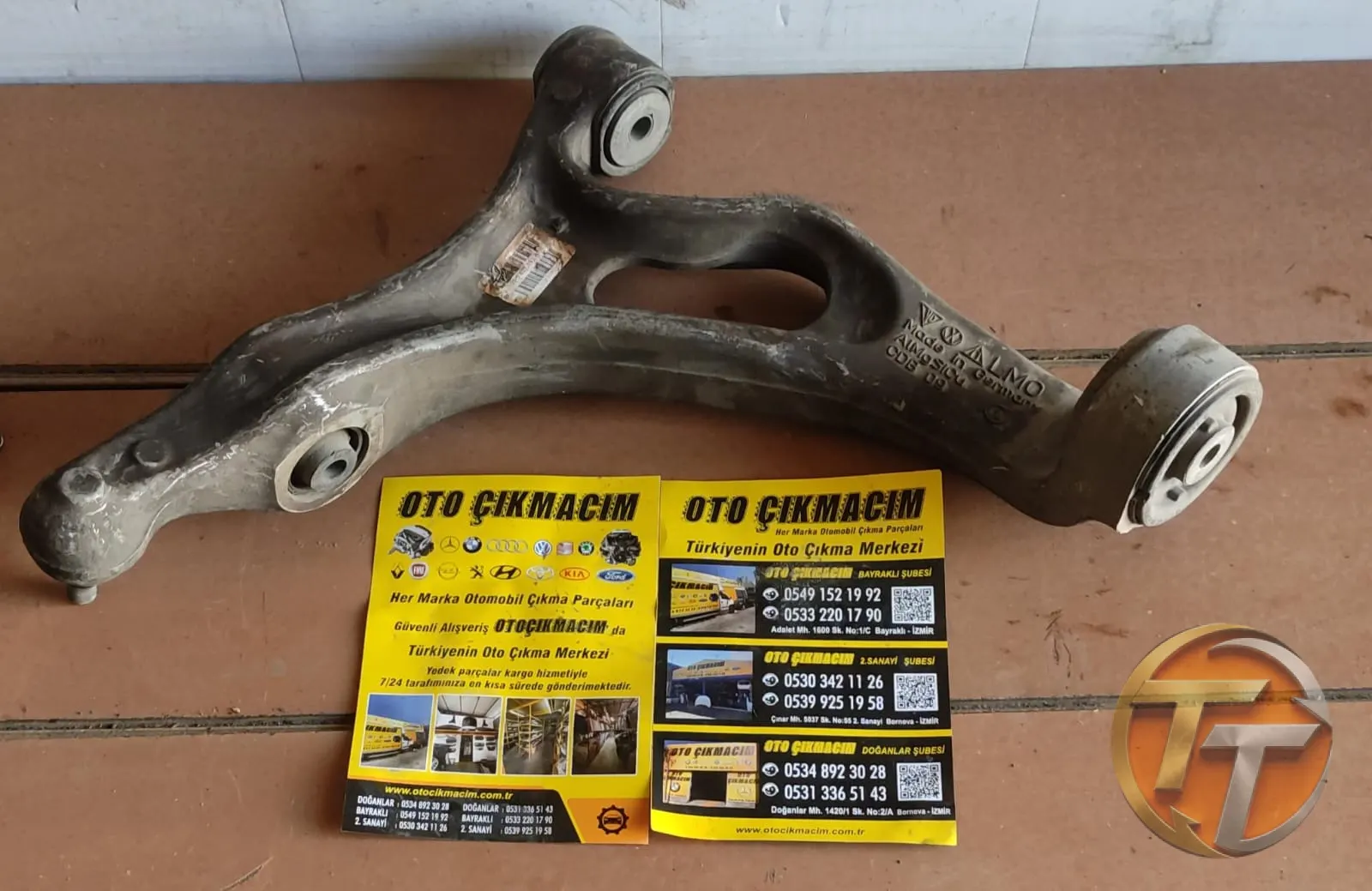 AUDİ Q7 SOL ÖN ALT SÜSPANSİYON KOLU 7P5407151