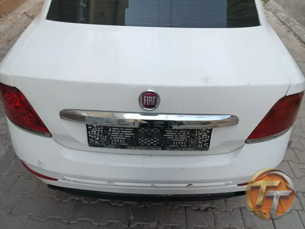Fiat linea arka bagaj kapağı makyaj