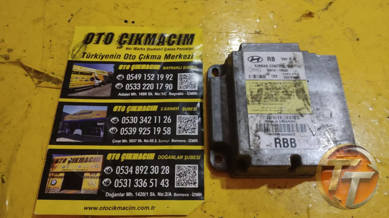 95910-1R000 HYUNDAİ ACCENT BLUE AİRBAG BEYNİ