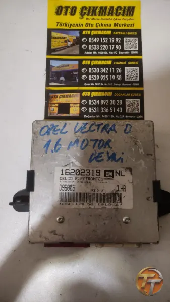 OPEL VECTRA B 1.6 MOTOR BEYNİ 16202319
