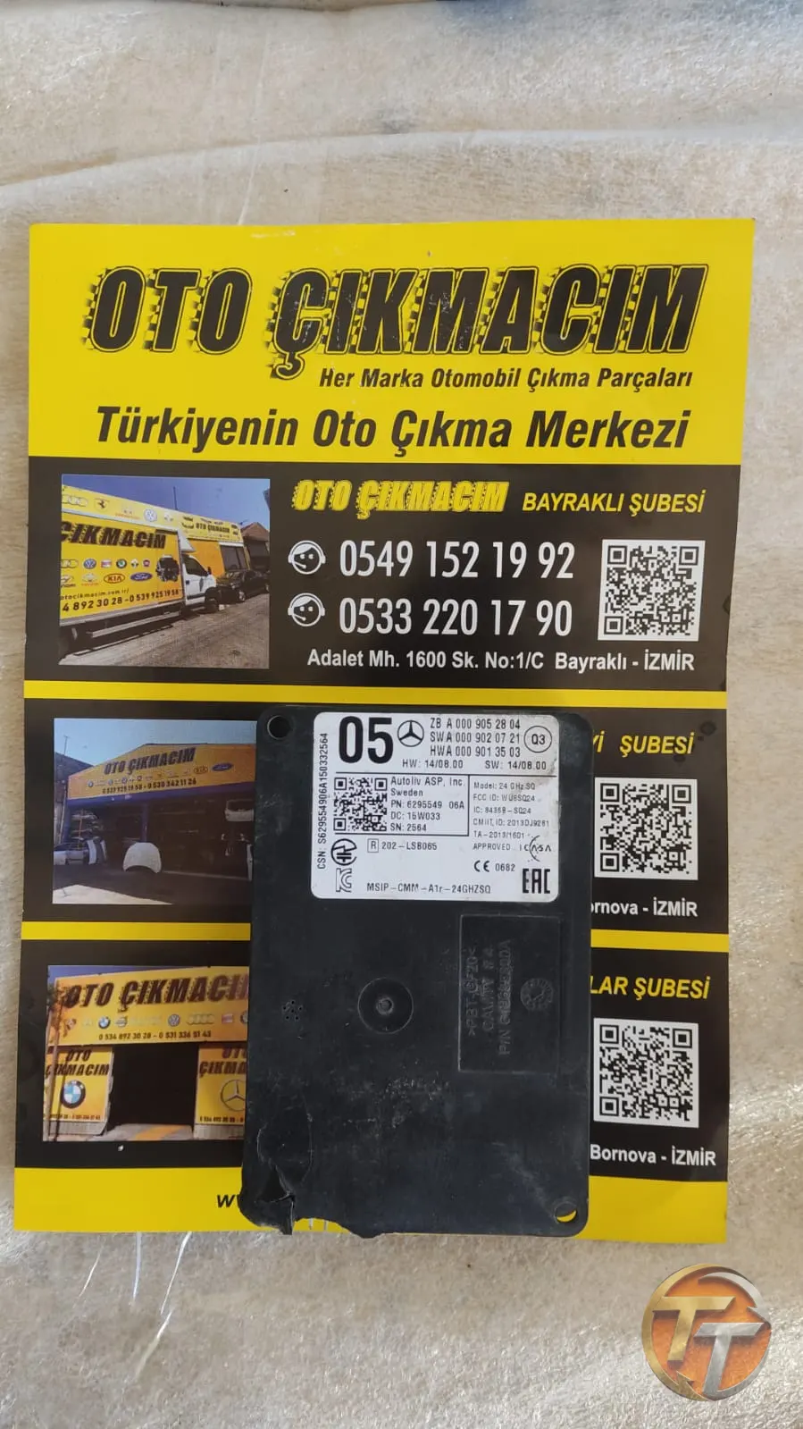 A0009052804 A0009020721 A0009013503 MERCEDES W117 CLA SERİSİ RADAR SENSÖRÜ