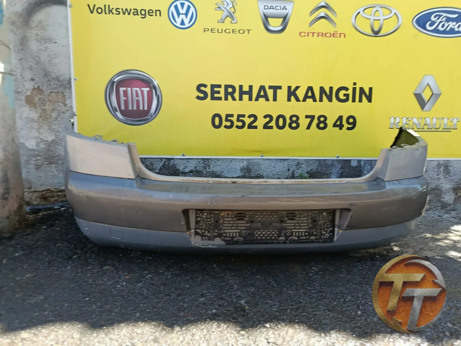 Renault Megane 2 arka tampon