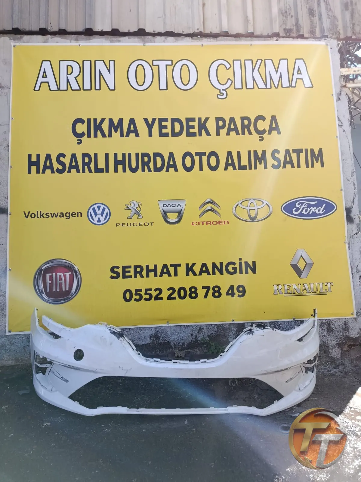 Renault megane 4 ön tampon orjinal