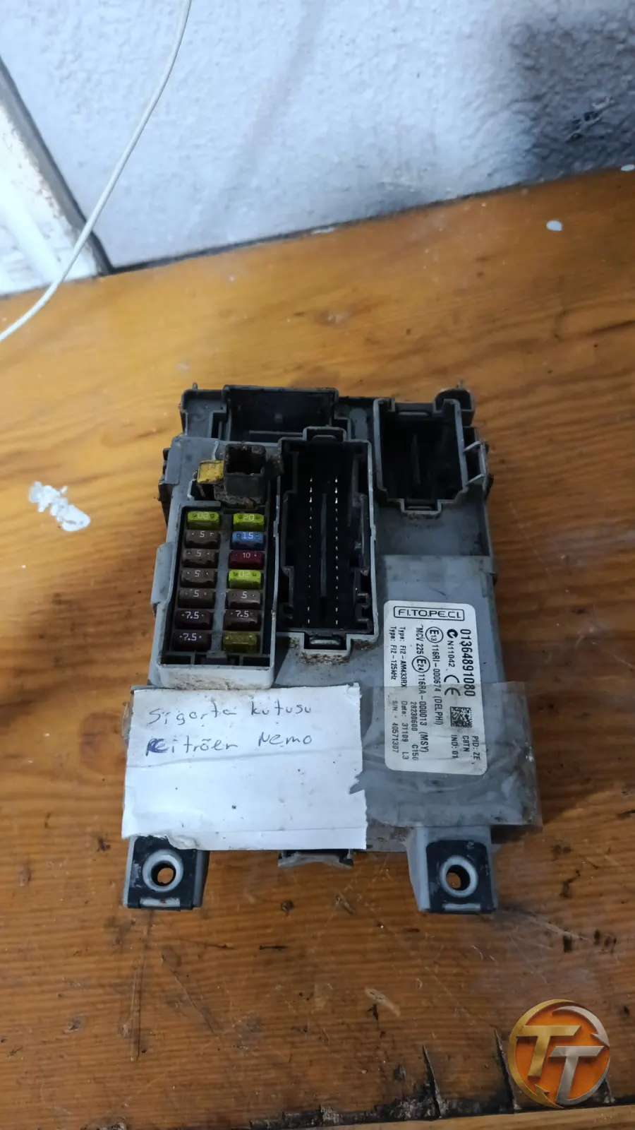 Citroën Nemo Sigorta Kutusu
