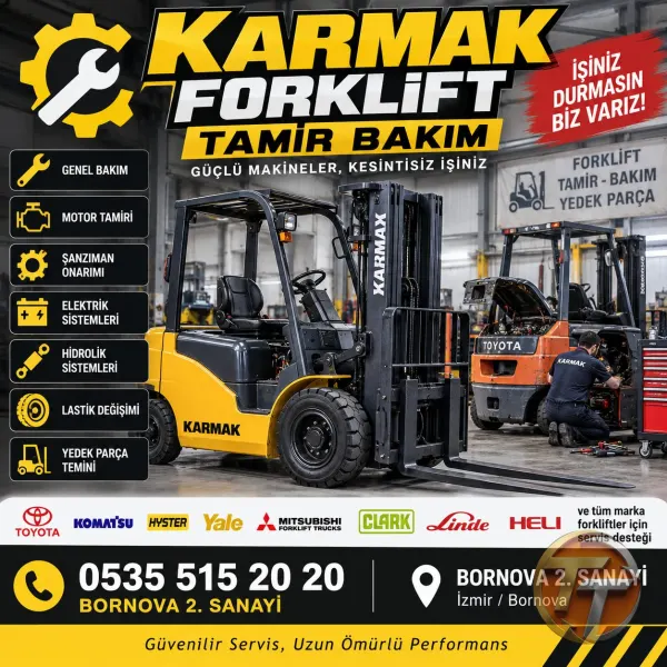 KARMAK FORKLİFT TAMİR BAKIM 