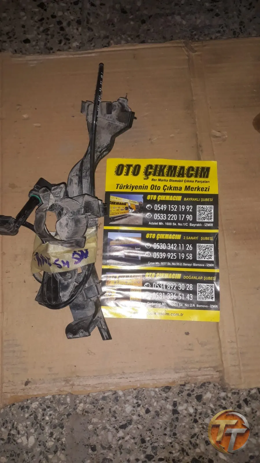 MERCEDES 205 KASA ÖN ABS SENSÖR VE KABLOSU A2059058003