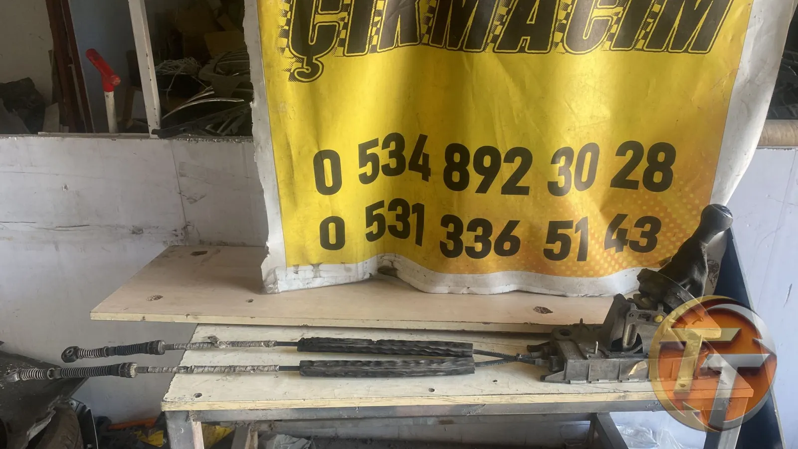 1K0711061A skoda octavia 2005 1.6 benzinli vites mekanizması halatları