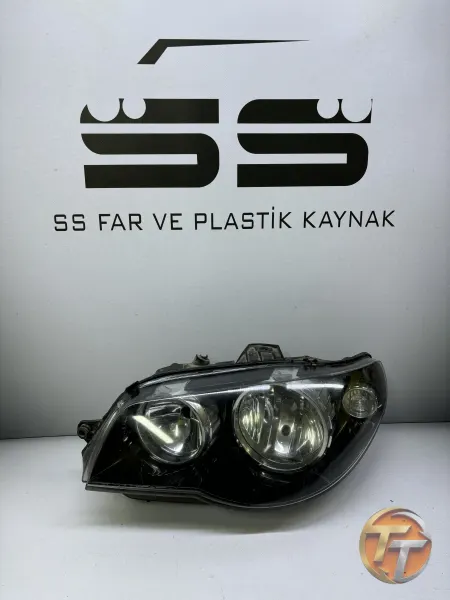 Fiat Albea Siyah Zemin Sol Far