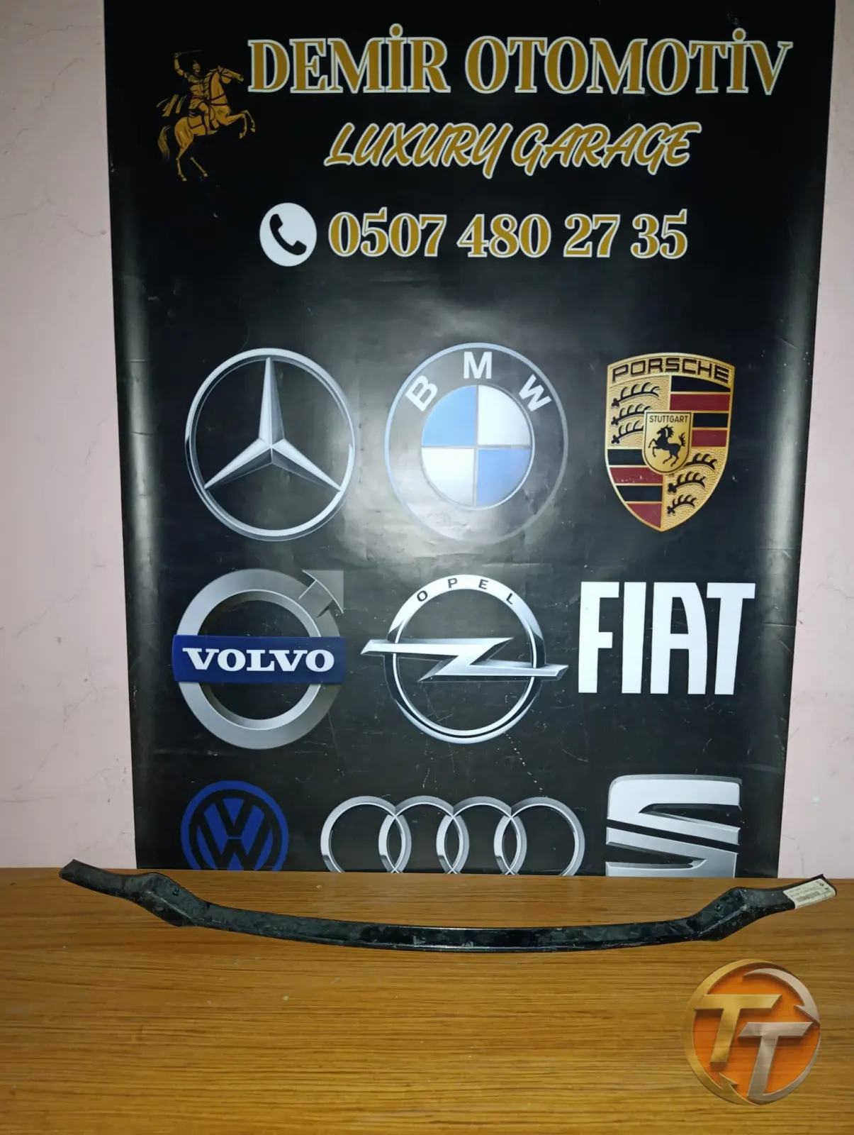 BMW 1 3 4 SERİSİ F20 F30 F32 F36 ÖN TAMPON ALT DEMİRİ SIFIR ORJİNAL 51647266325