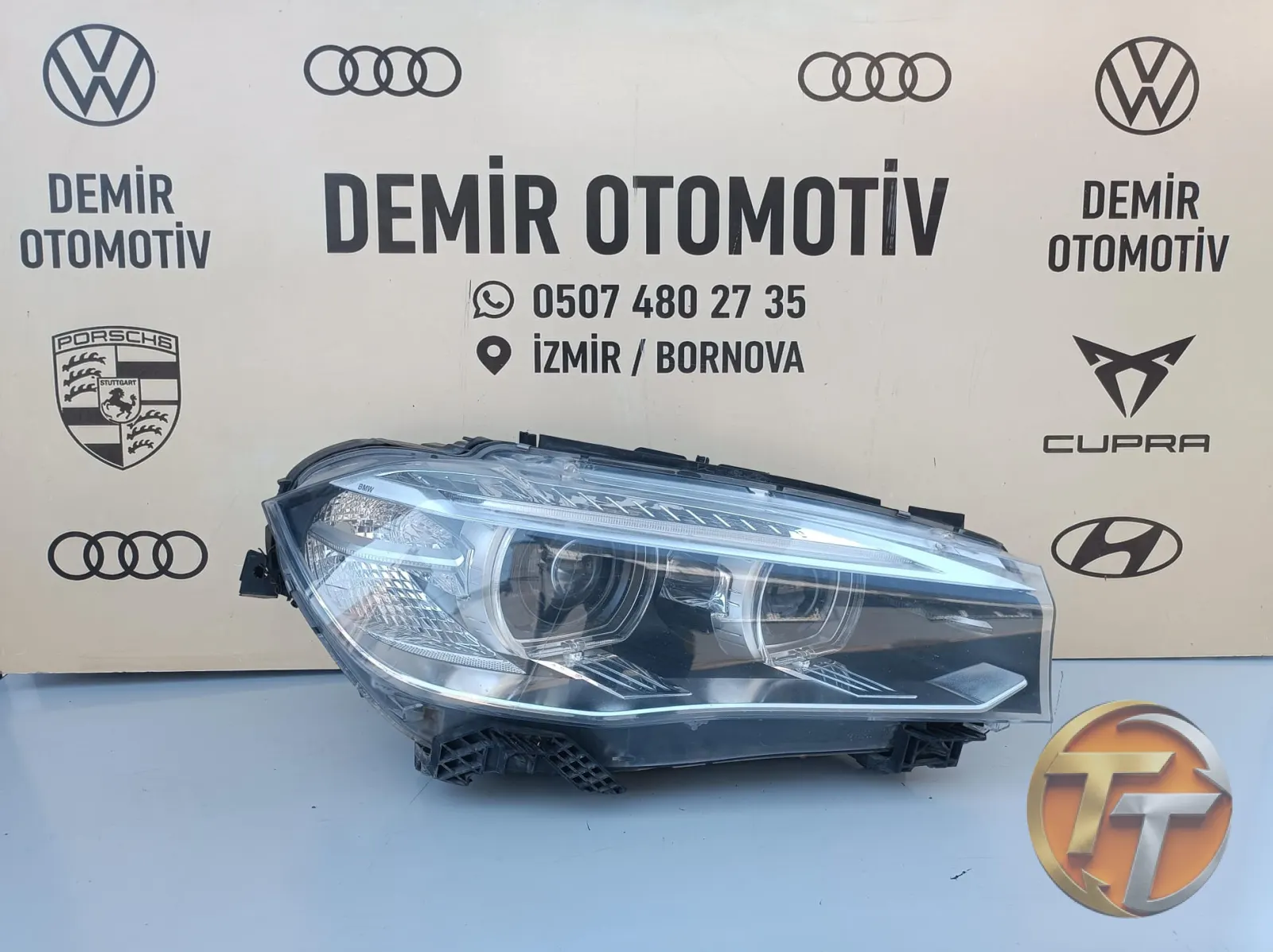 BMW X5 F15 ADAPTİF LEDLİ XENON SAĞ ÖN FAR ÇIKMA ORJİNAL