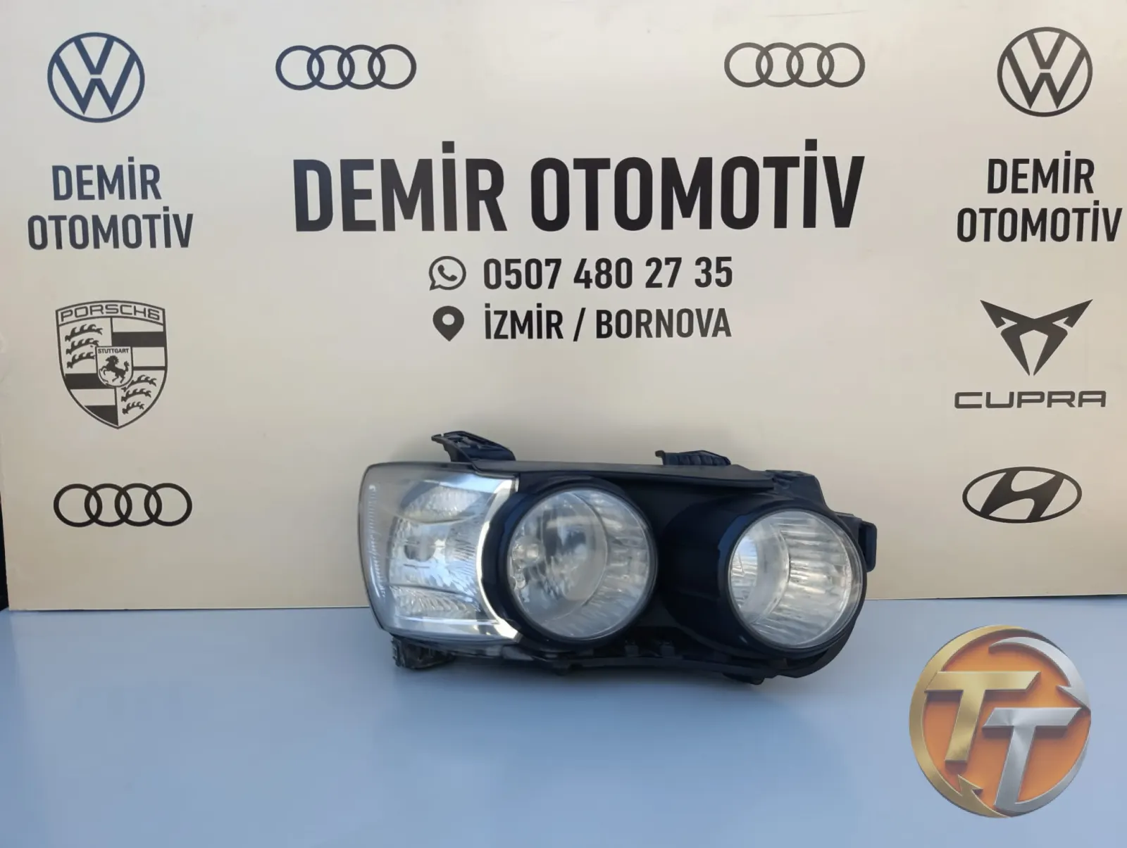 CHEVROLET AVEO SAĞ ÖN FAR ORJİNAL ÇIKMA 2011-2013