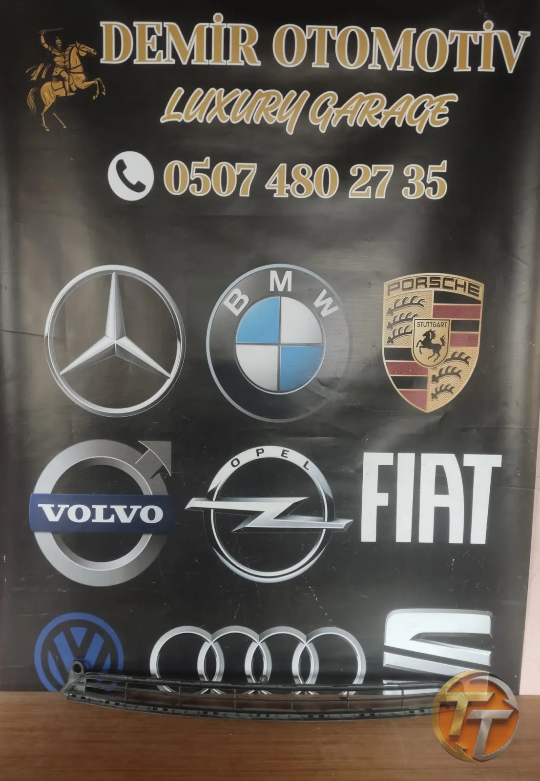 CİTROEN C3 2010-16 ORTA IZGARA ORJİNAL 9803502077