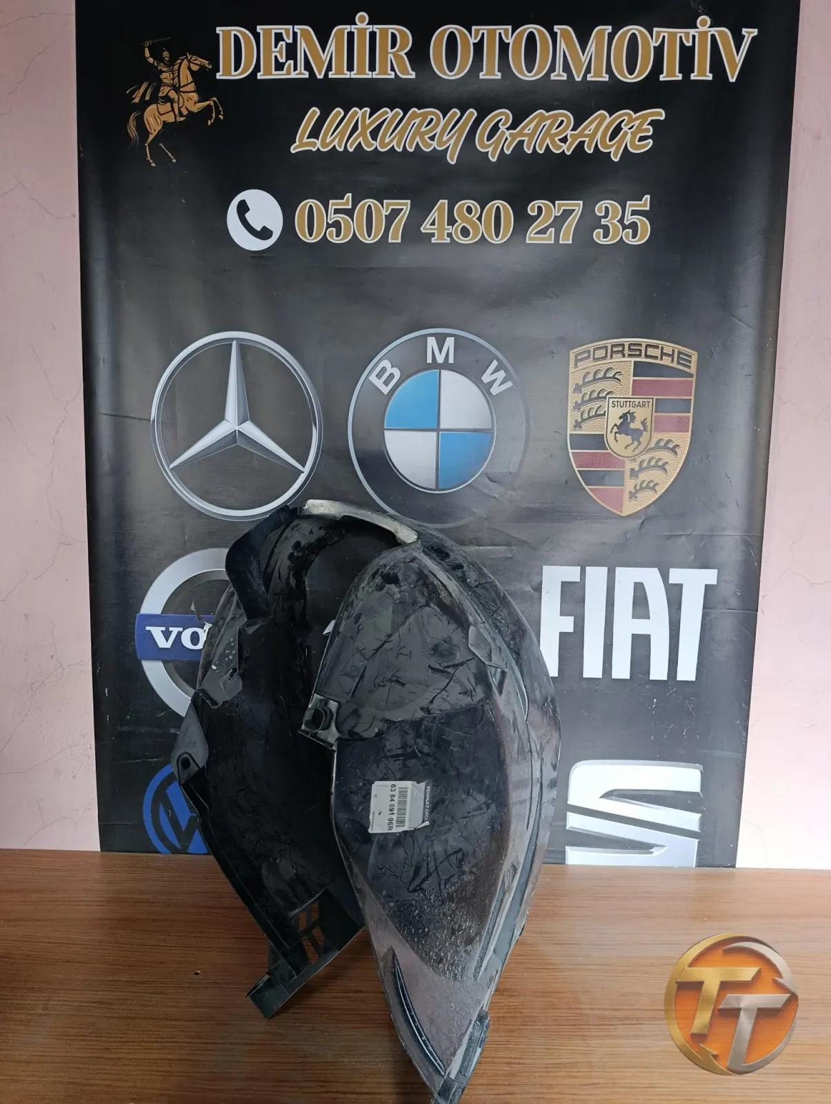 DACİA LOGAN MCV SANDERO SAĞ ÖN ÇAMURLUK DAVLUMBAZI SIFIR ORJİNAL 638409196R