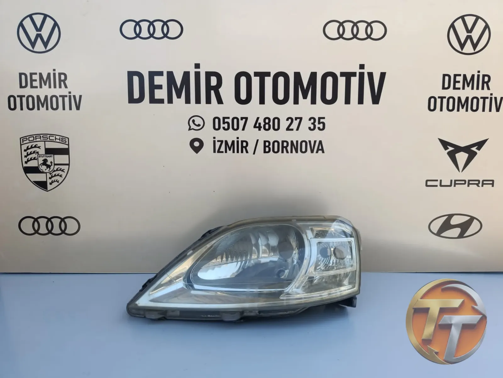 DACİA LOGAN SOL ÖN FAR ORJİNAL ÇIKMA 2008-2012
