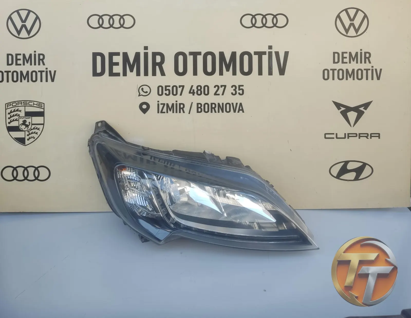 FİAT DUCATO PEUGEOT BOXER CİTROEN JUMPER SAĞ ÖN FAR LED'Lİ ORJİNAL ÇIKMA
