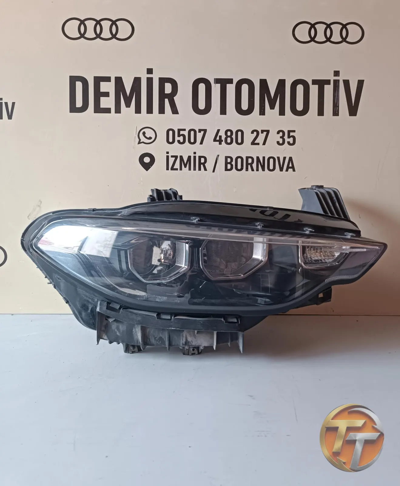 FİAT EGEA MERCEKLİ LED'Lİ XENON SAĞ ÖN FAR ÇIKMA ORJİNAL