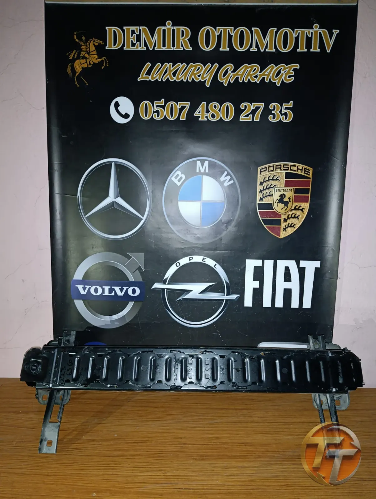 FORD COURİER FİESTA ÖN TAMPON DEMİRİ 2018-2023 SIFIR ORJİNAL H1BB-109A26-AH