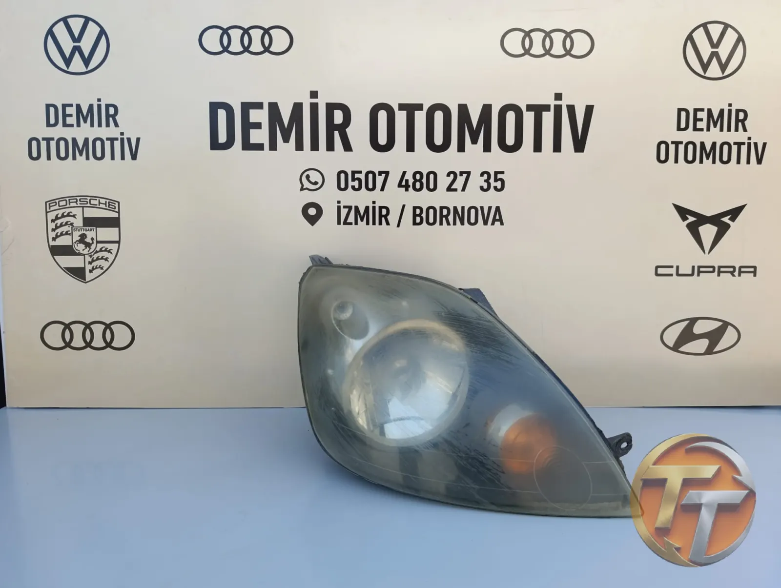 FORD FİESTA SAĞ ÖN FAR ORJİNAL ÇIKMA 2006-2008