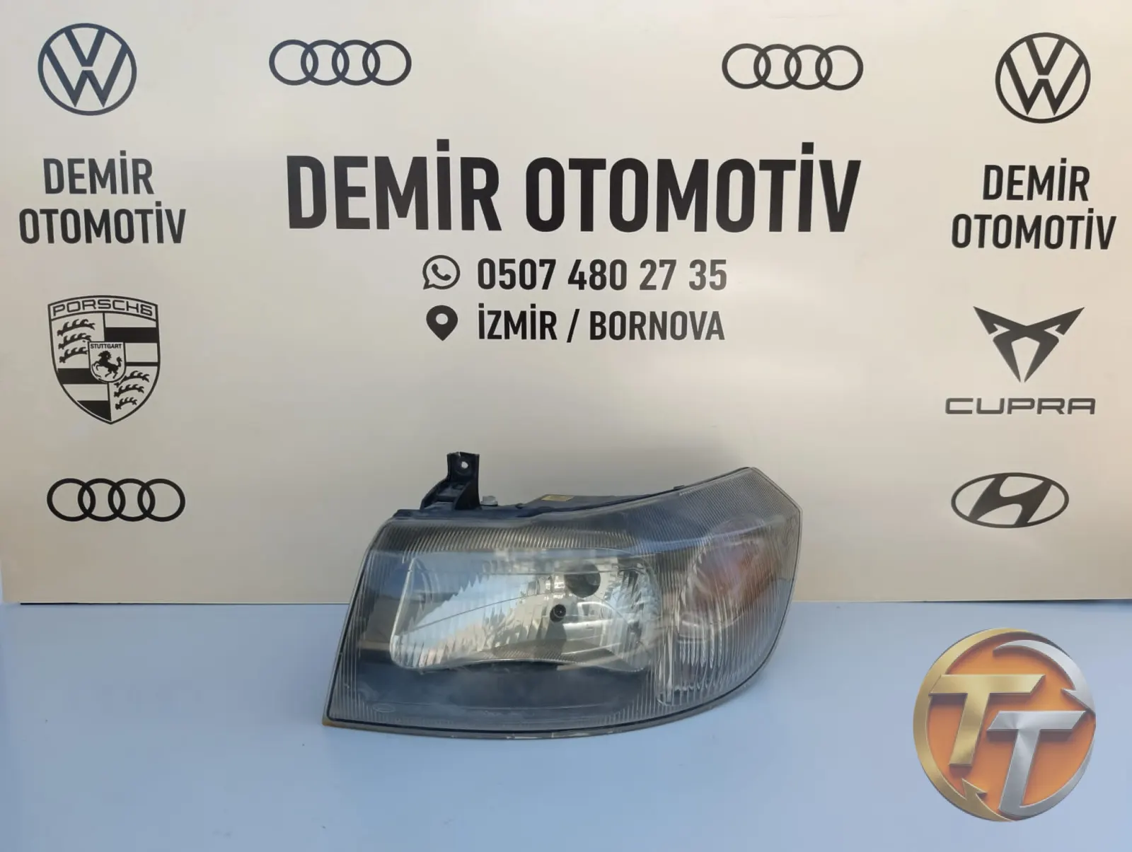 FORD TRANSİT V184 SOL ÖN FAR ORJİNAL ÇIKMA 2001-2006