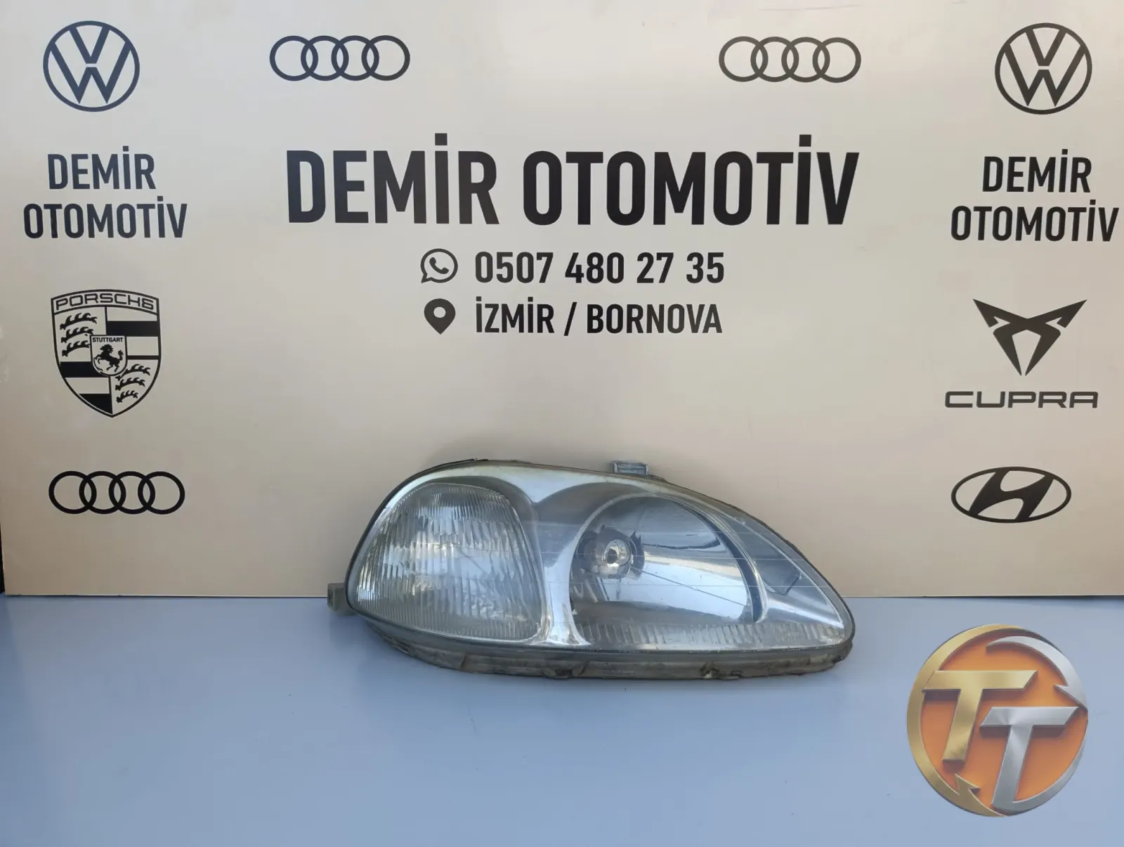 HONDA CİVİC İES SAĞ ÖN FAR ORJİNAL ÇIKMA 1996-1998
