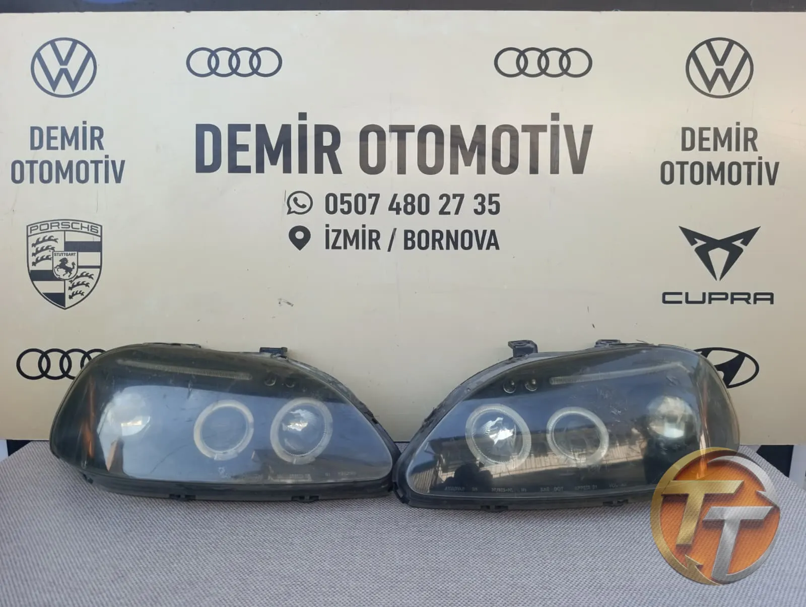 HONDA CİVİC İES SAĞ SOL FAR LEDLİ MERCEKLİ DİZAYN FAR HATASIZ