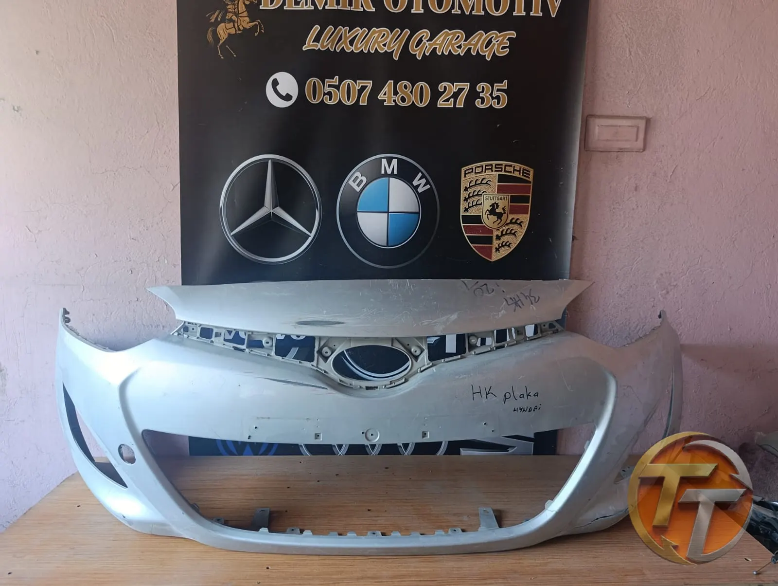 HYUNDAİ İ20 ÖN TAMPON ORJİNAL ÇIKMA 2012-2014