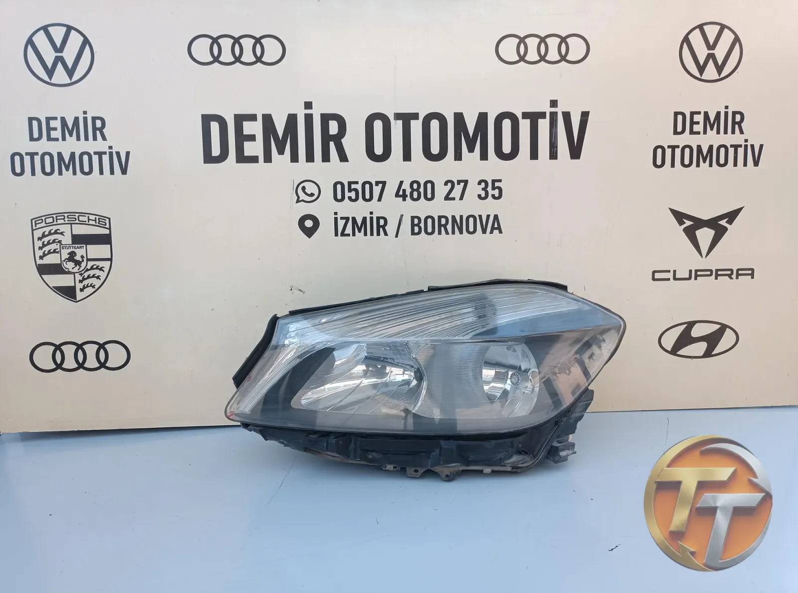 MERCEDES BENZ A SERİSİ A180 W176 SOL ÖN FAR ÇIKMA ORJİNAL A1768203861KZ