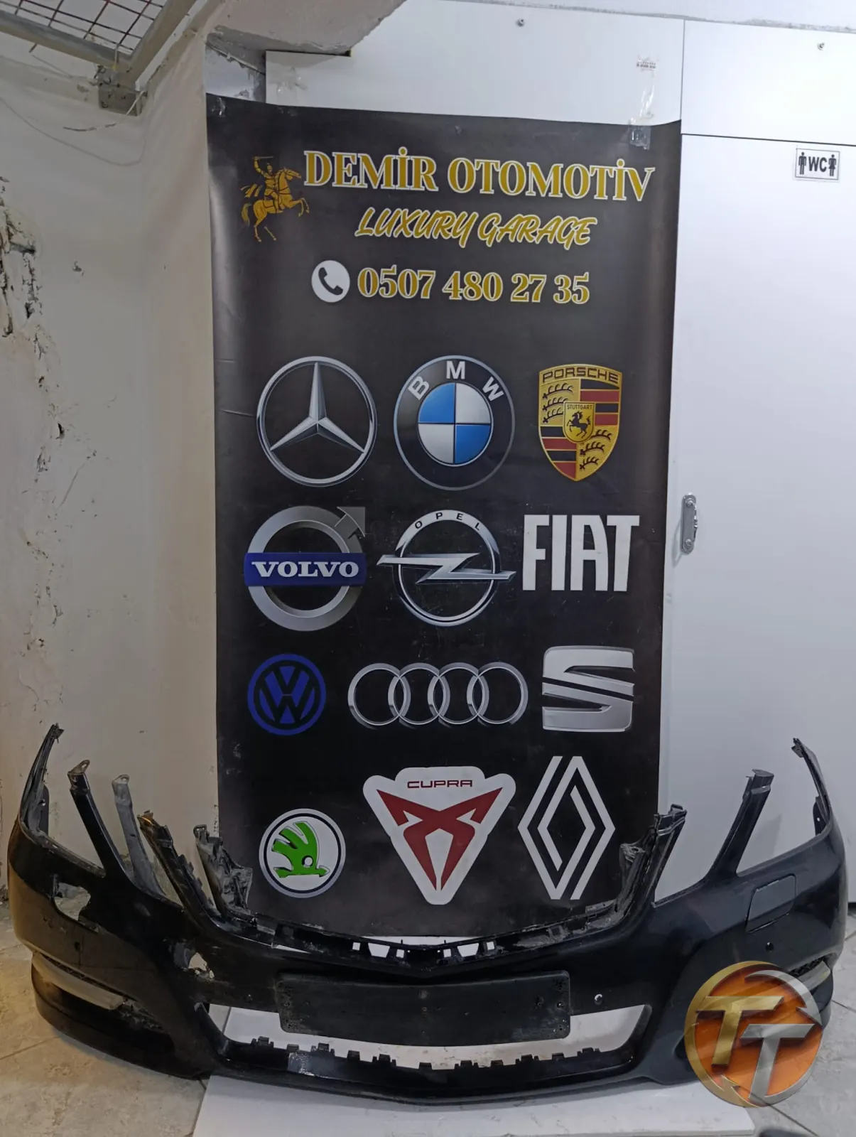 MERCEDES E SERİSİ W212 MAKYAJSIZ ÖN TAMPON
