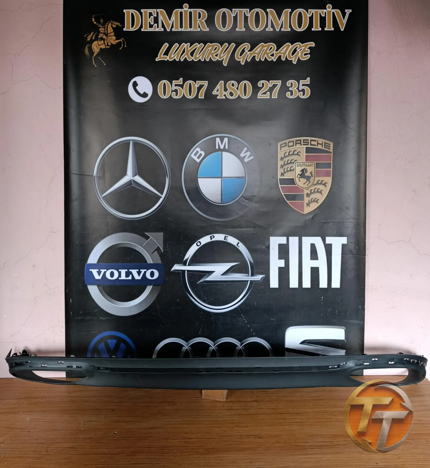 MERCEDES E SERİSİ W213 ARKA TAMPON DİFÜZÖRÜ SIFIR