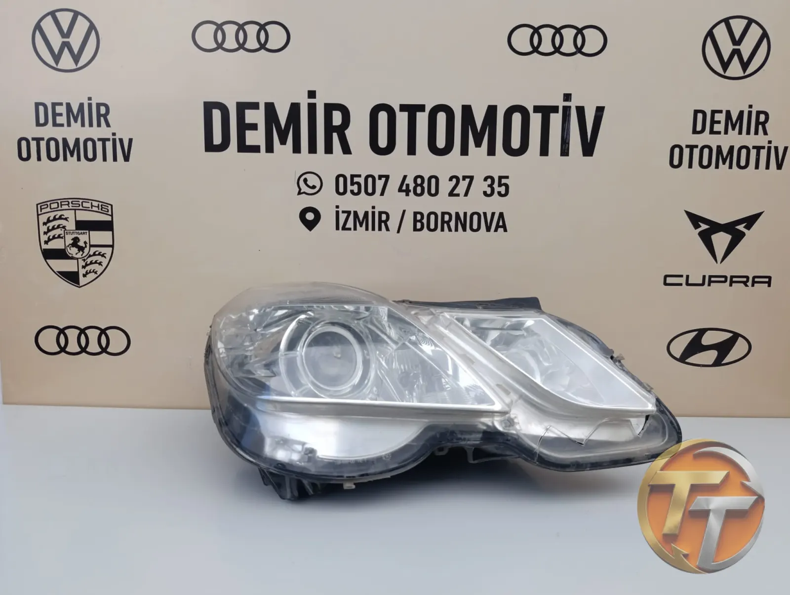 MERCEDES E220 E250 E350 ÖN SAĞ FAR ORJİNAL ÇIKMA 2009-2013