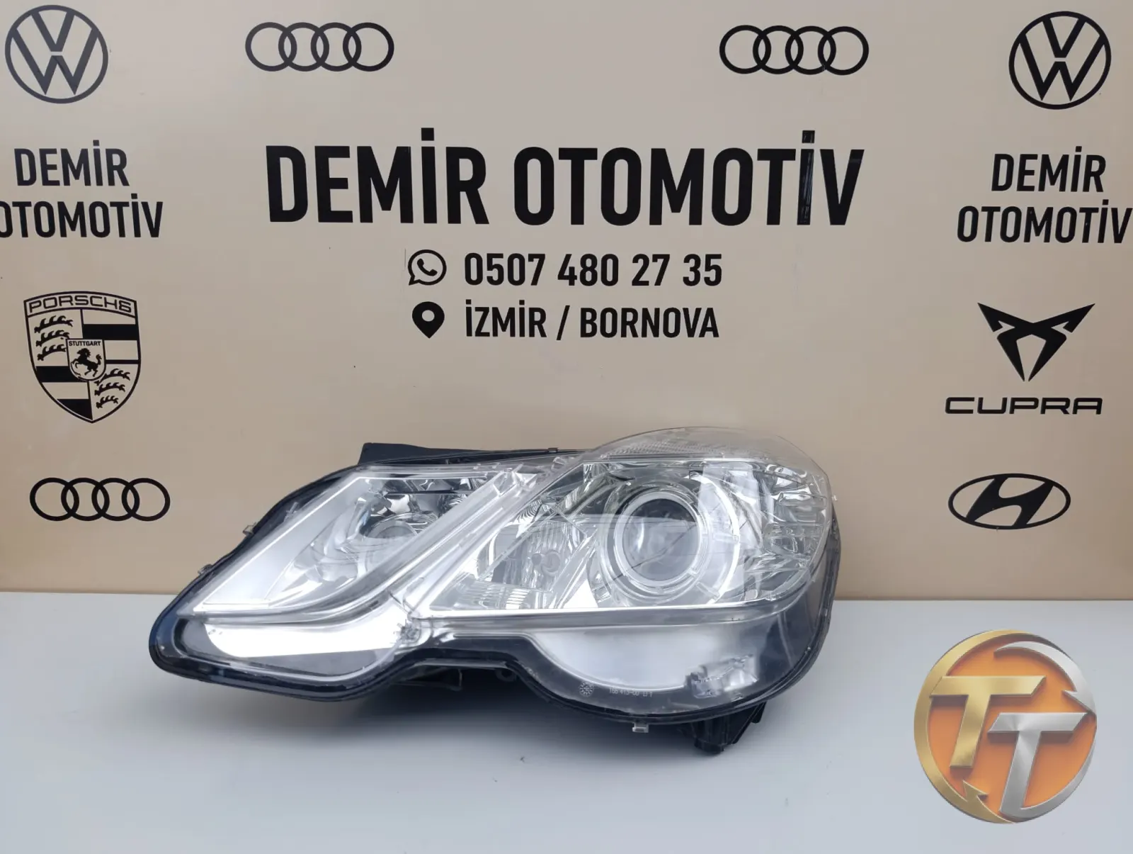 MERCEDES E220 E250 E350 ÖN SOL FAR ORJİNAL ÇIKMA 2009-2013