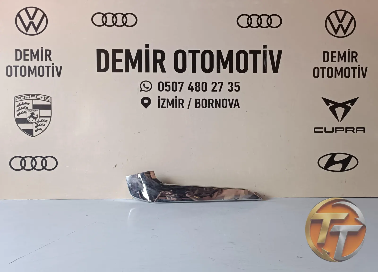 MİTSUBİSHİ L200 SOL ÖN TAMPON ALT NİKELAJI 6407A337