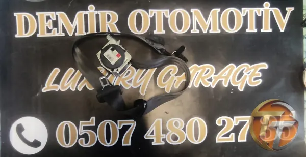 OPEL CORSA D SOL ÖN EMNİYET KEMERİ ORJİNAL 617107600D