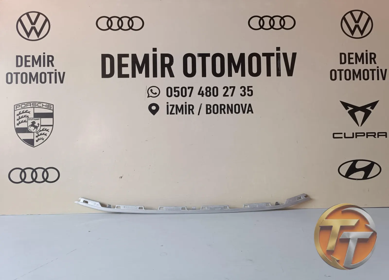 PEUGEOT 301 ÖN TAMPON NİKELAJI 9676949077