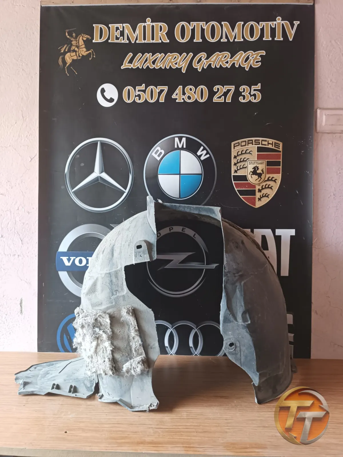 PEUGEOT PARTNER CİTROEN BERLİNGO SAĞ ÖN ÇAMURLUK DAVLUMBAZI ORJİNAL 2009-2017 9681403280