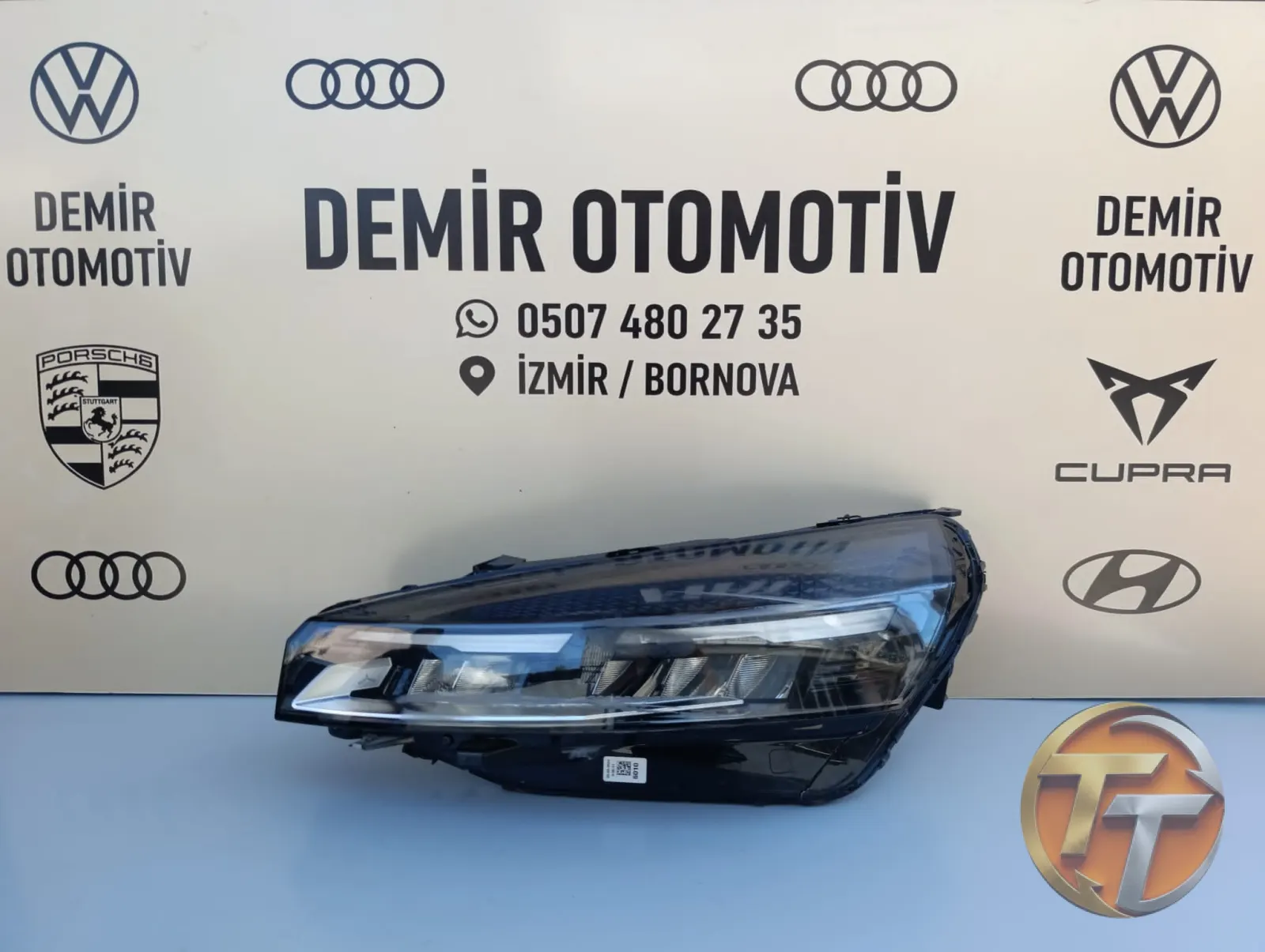 RENAULT CLİO 5.5 SOL ÖN FAR ORJİNAL ÇIKMA 2023-2025
